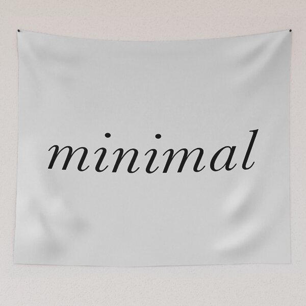 Item preview, Minimal text print minimalistic aesthetic designed and sold by Uniskull.