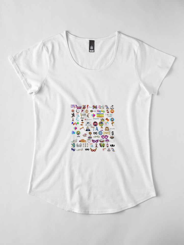 Alternate view of #Purim #Jewish #holiday #commemorates #saving #people Premium Scoop T-Shirt