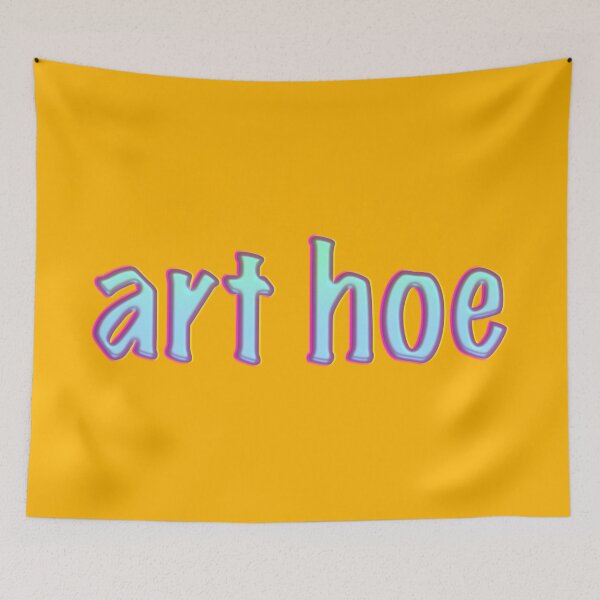 Item preview, Art hoe aesthetic text print rainbow vintage letters, grunge designed and sold by Uniskull.