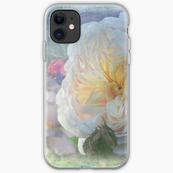 Old English Rose - Emanuelle iPhone Soft Case