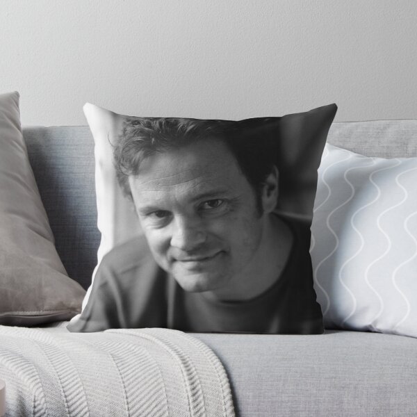 Colin Firth Throw Pillow