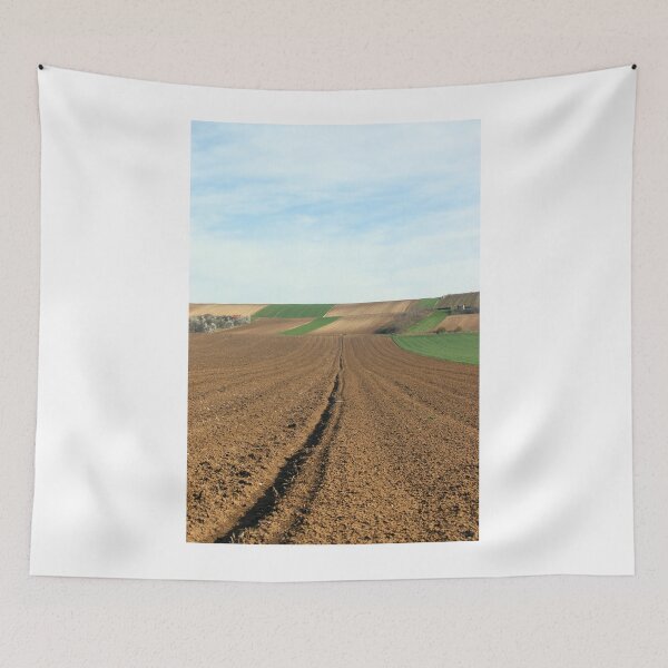Item preview, green wheat and plowed fields landscapes agriculture designed and sold by goceris.