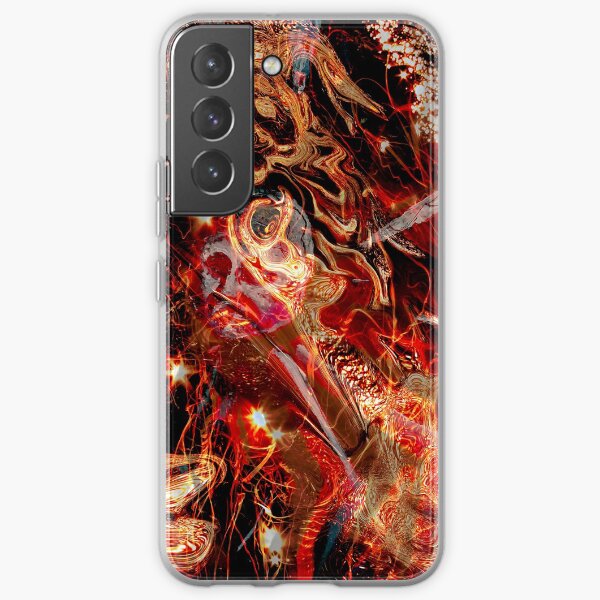 swirling fire universe Samsung Galaxy Soft Case