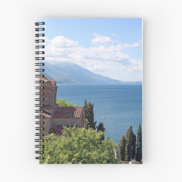 Item preview, Jovan Kaneo orthodox church Ohrid Macedonia landscape designed and sold by goceris.