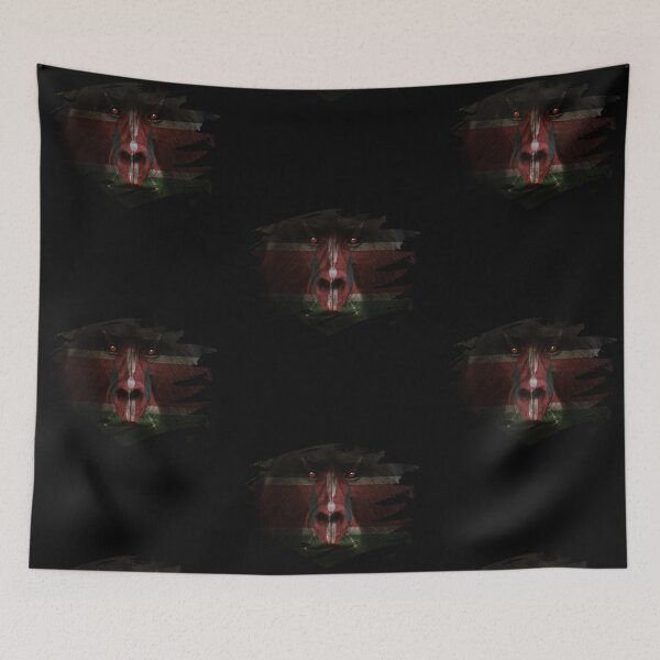 Item preview, Kenya Gorilla Flag designed and sold by ockshirts.