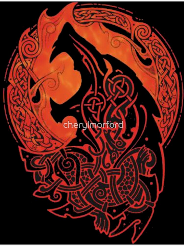 "FENRIR" Poster For Sale By Cherylmorford | Redbubble