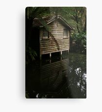 The Boatshed, Alfred Nicholas Garden Metal Print