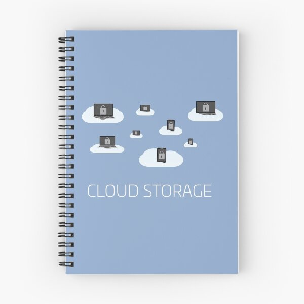 Item preview, Cloud storage illustration. computers on clouds designed and sold by sigdesign.