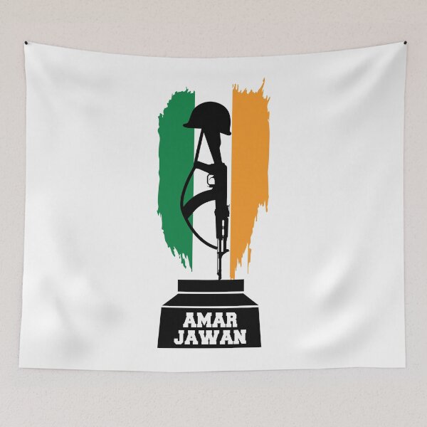 Item preview, I Love Indian Army Amar Jawan Patriotic Jai Hind T-shirt designed and sold by alltheprints.