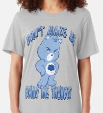 Grumpy Care Bear - Bring the Thunder Slim Fit T-Shirt
