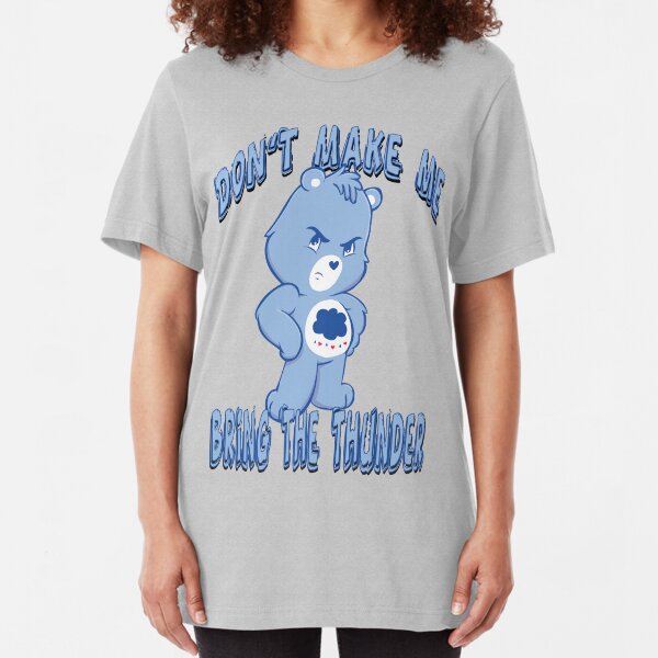 Grumpy Care Bear - Bring the Thunder Slim Fit T-Shirt
