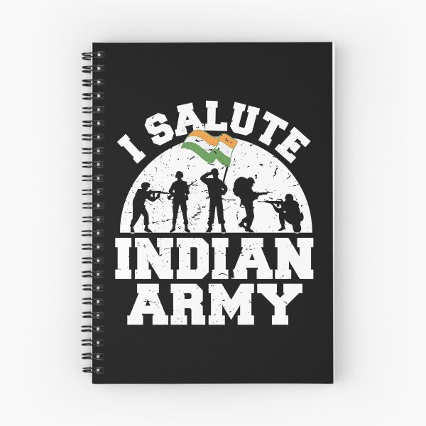 Item preview, I Salute Indian Army Patriotic Indian t-shirt designed and sold by alltheprints.