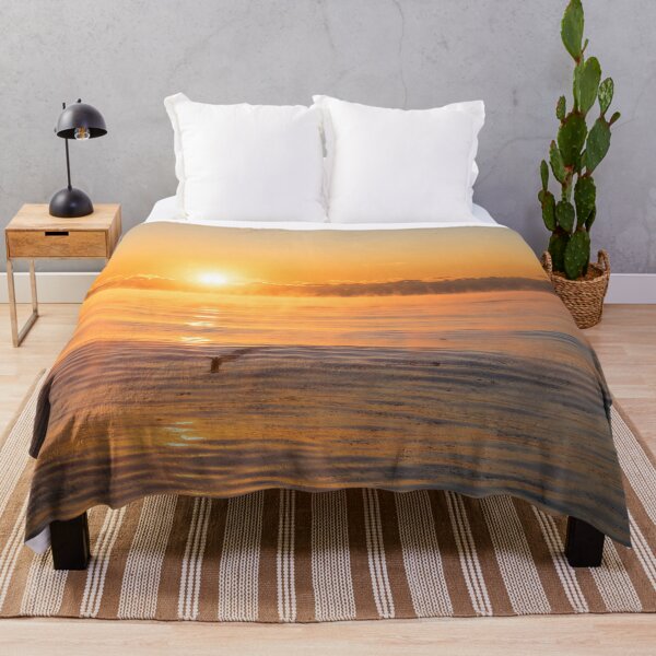 Item preview, The Surfing Duck - Smoke on the Water Sunrise designed and sold by Georgia Mizuleva.