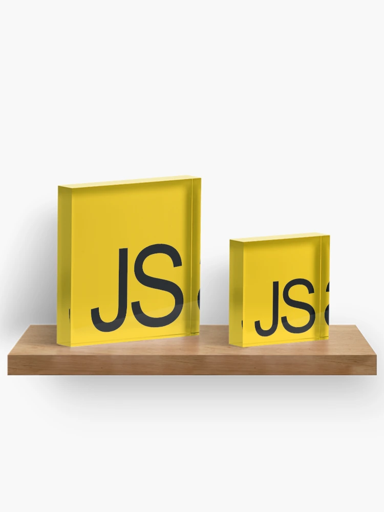 Thumbnail 3 of 5, Acrylic Block, JavaScript Logo designed and sold by archdesigner.