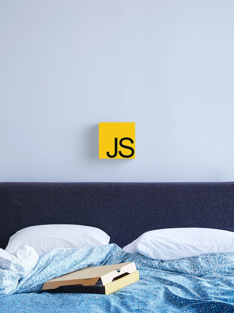 Thumbnail 2 von 3, Leinwanddruck, JavaScript-Logo designt und verkauft von archdesigner.