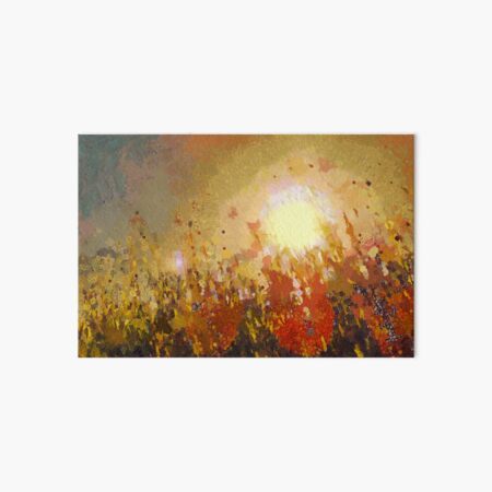 Autumn Sun Art Board Print