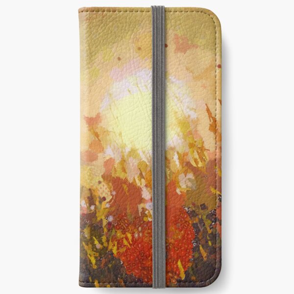 Autumn Sun iPhone Wallet