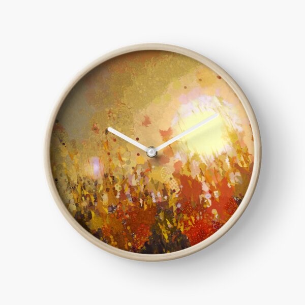 Autumn Sun Clock