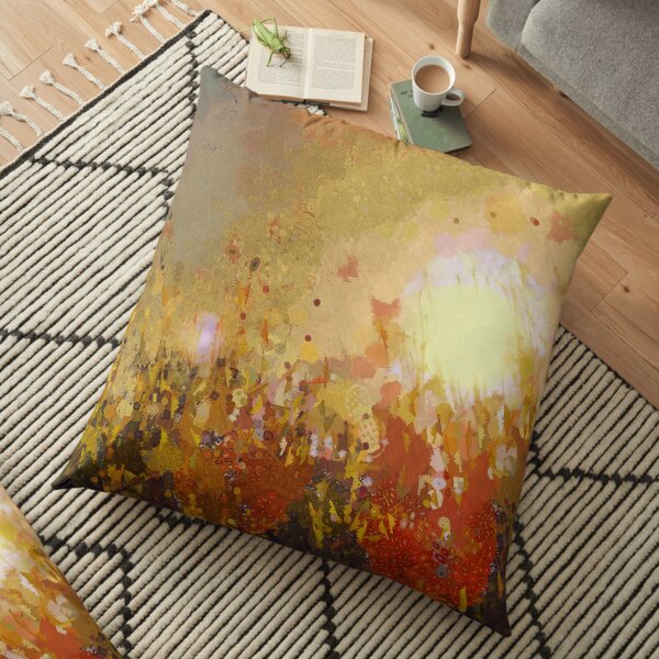 Autumn Sun Floor Pillow