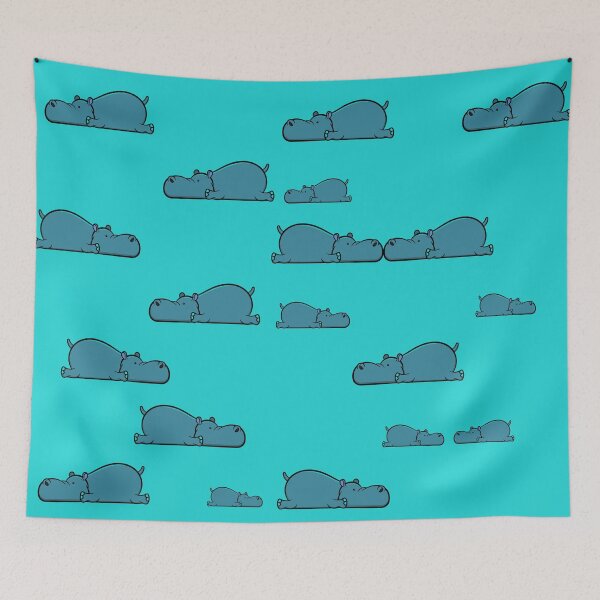 Item preview, Tired Hippos designed and sold by Jelisandie.