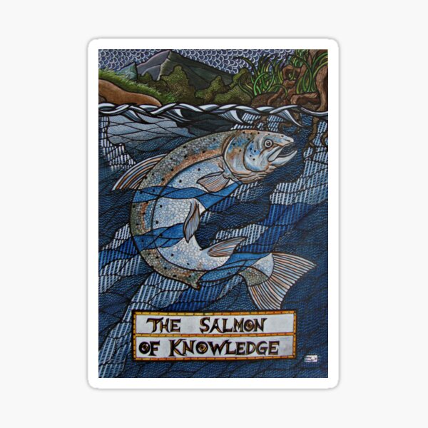 Item preview, The Salmon of Knowledge designed and sold by Ronan Crowley.