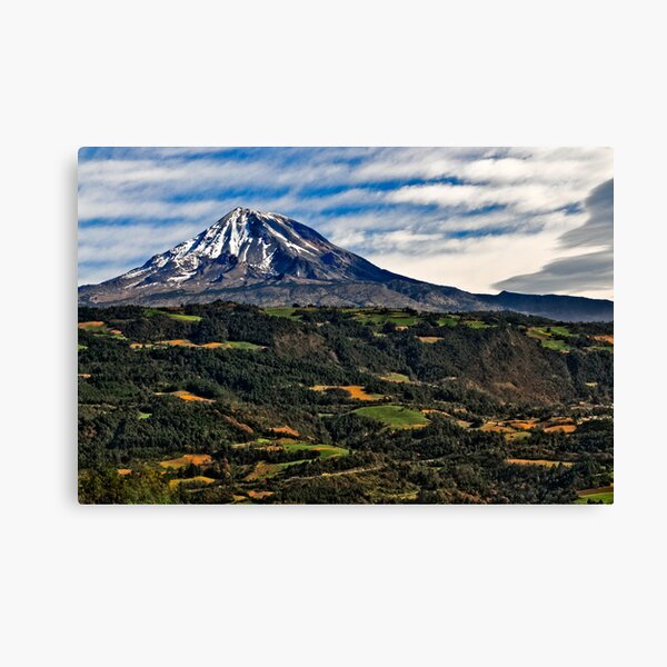 Volcano. Pico de Orizaba Canvas Print