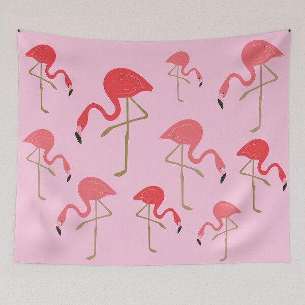 Item preview, Pink Flamingo Pattern designed and sold by Jelisandie.