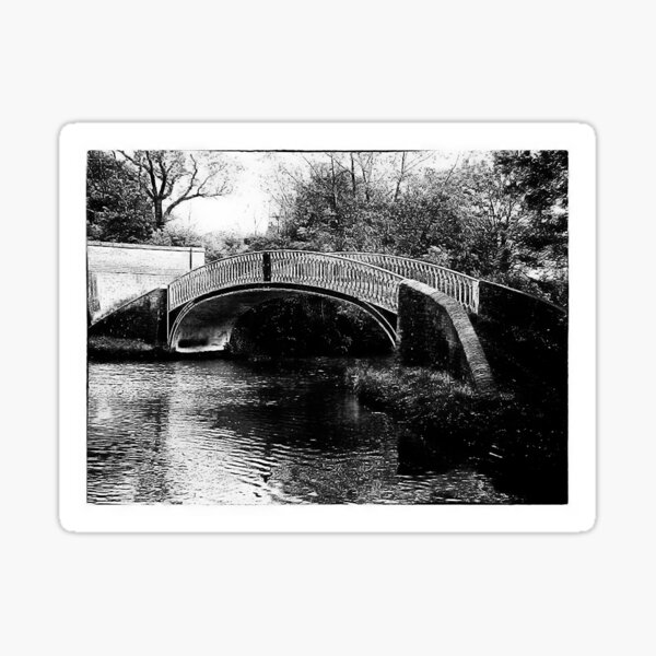 Brinklow Arm Bridge, North Oxford canals Sticker