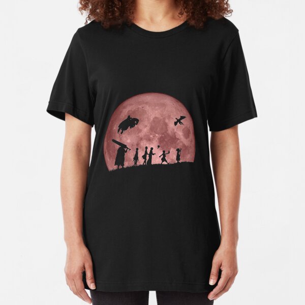 Fellowship of the Berserk (moon version) Slim Fit T-Shirt