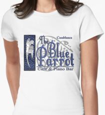 Casablanca - The Blue Parrot Women's Fitted T-Shirt