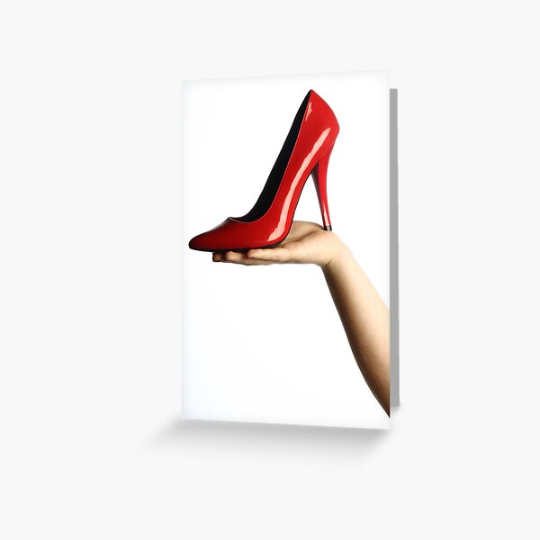 The shoe Greeting Card