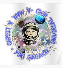 Yuri Gagarin, Universalheld Poster