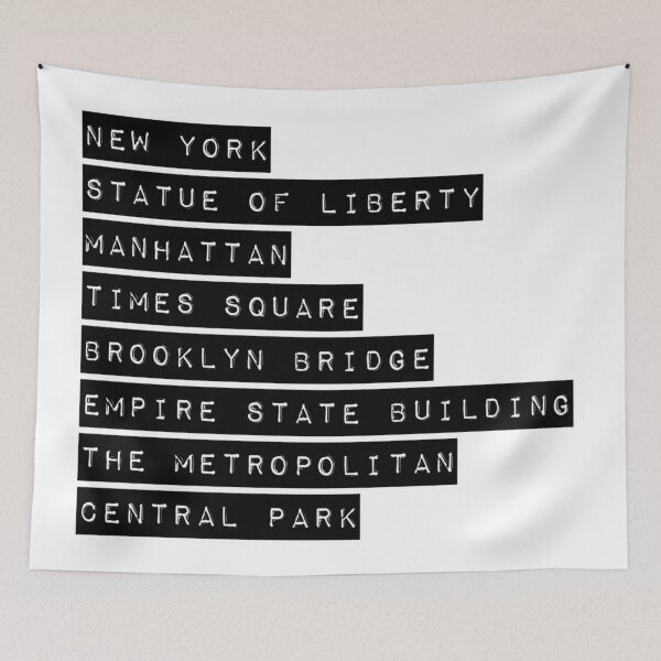 Item preview, new york designed and sold by Kerry Pritchard.