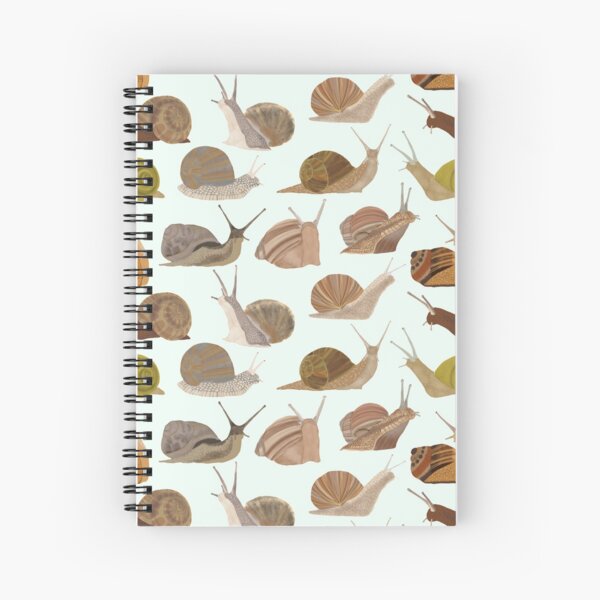 Snails Spiral Notebook