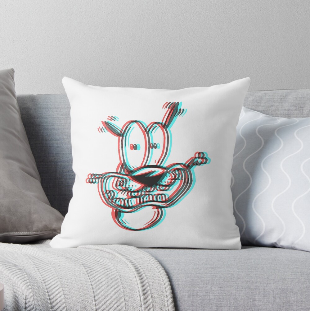 Item preview, Throw Pillow designed and sold by sketchNkustom.