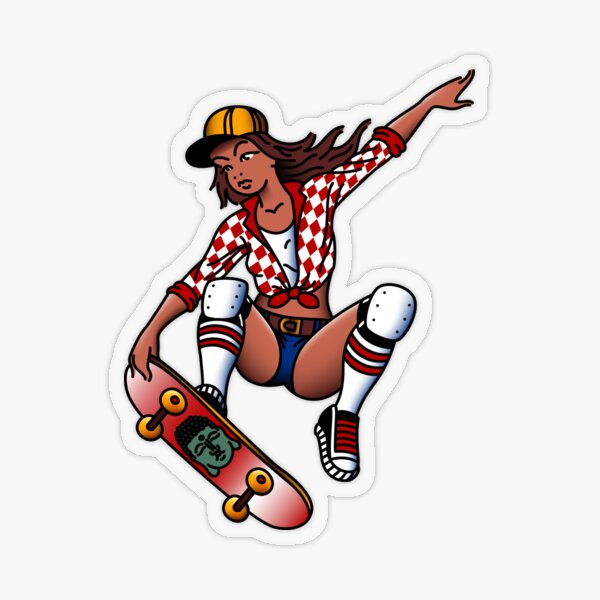 Item preview, Salty-Dog American Traditional Skater  designed and sold by salty-dog.