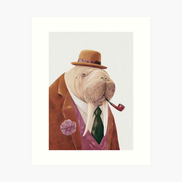 Walrus Art Print