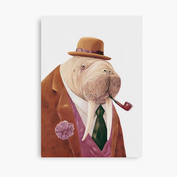 Walrus Canvas Print