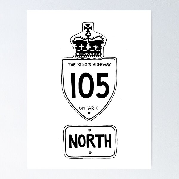 Item preview, The Highway 105 Updated designed and sold by theclevercorvid.