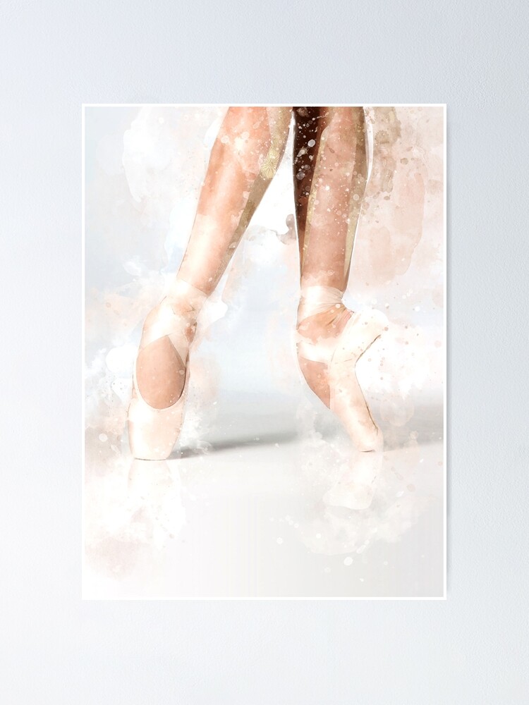 ballet shoe poster