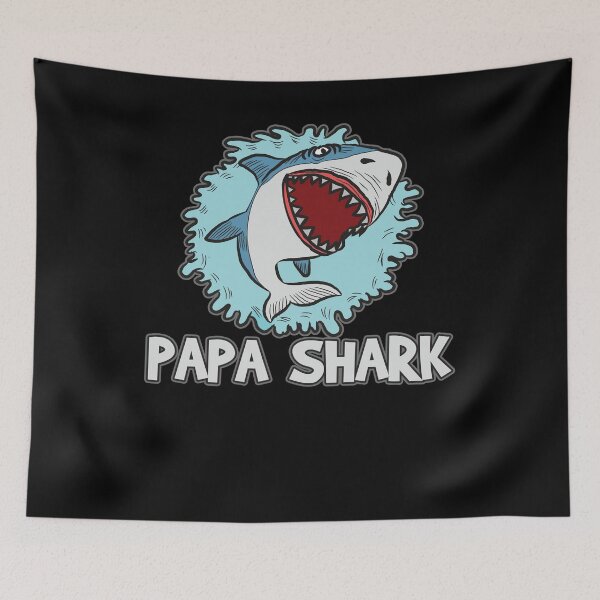 Item preview, Papa Shark Father's Day  designed and sold by 4tomic.
