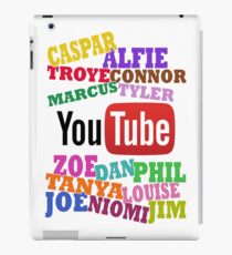 YOUTUBE STARS iPad Case/Skin