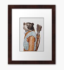 Jägerbär Gerahmtes Wandbild