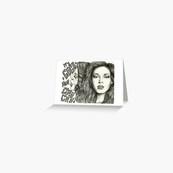 It's Go Go Not Cry Cry Greeting Card