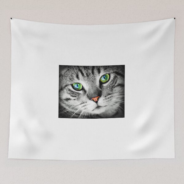 Item preview, Green Eyes Tabby Cat designed and sold by Pam069.