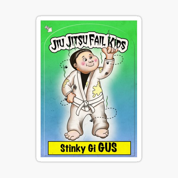 Jiu Jitsu Fail Kids - Stinky Gi GUS Sticker