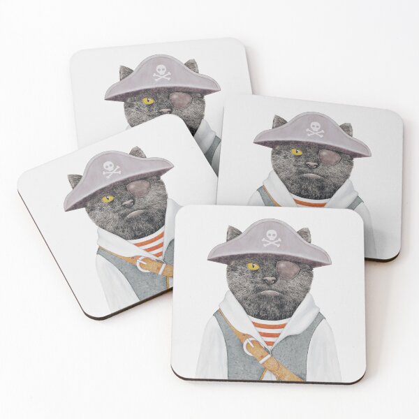 Item preview, Pirate Cat designed and sold by AnimalCrew.
