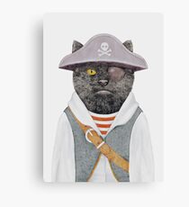 Lienzo Gato pirata