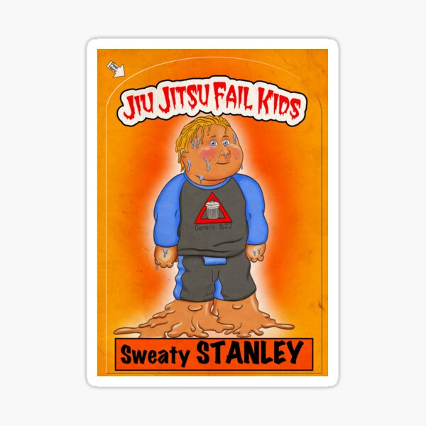 Jiu Jitsu Fail Kids - Sweaty STANLEY Sticker