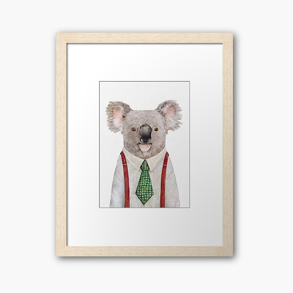 Koala Gerahmter Kunstdruck